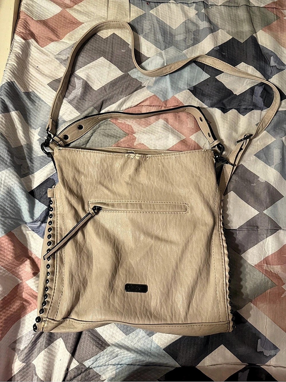 The Sak Crossbody Bag in Beige